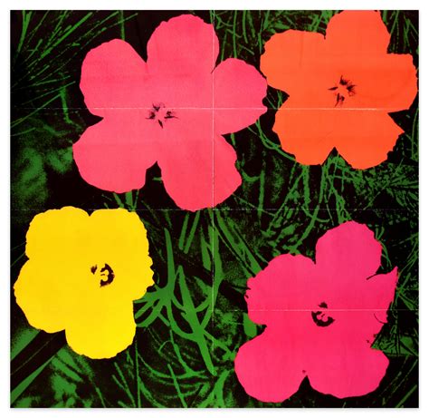 andy warhol flowers 1964 original.